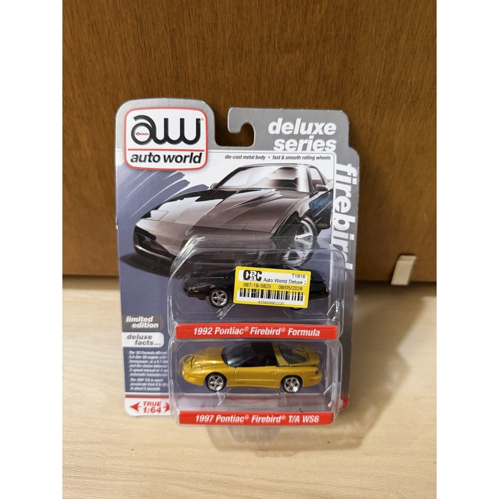 AW Deluxe Series 1992 Pontiac Firebird Formula & 1997 Pontiac Firebird T/A WS6